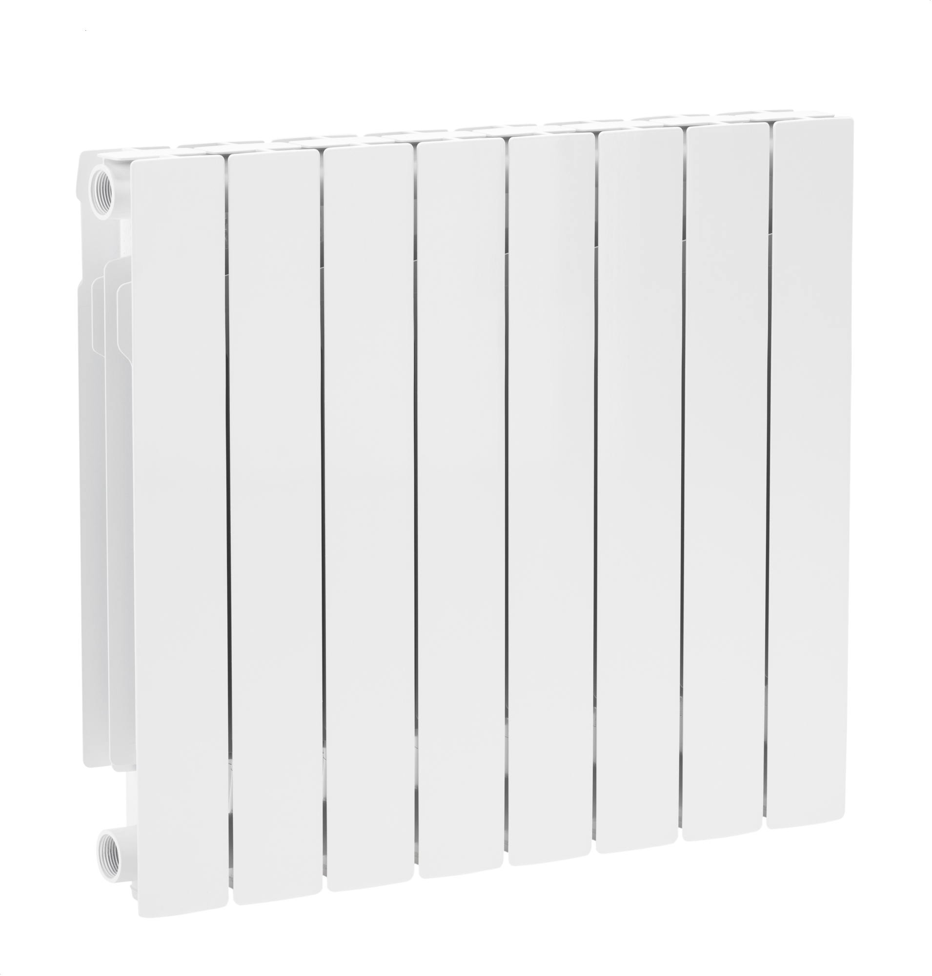 Darmowa Dostawa - Grzejnik pokojowy 67.2x64.4 cm podłączenie boczne biały KFA Armatura ADR 76408044