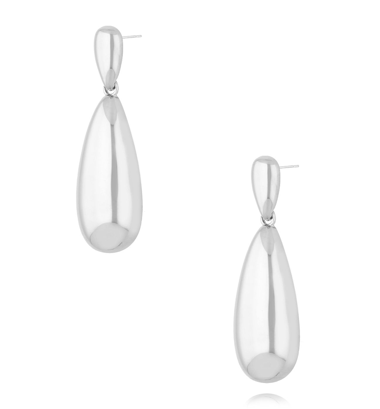 Kolczyki łezki srebrne Silver Teardrop KSA2044