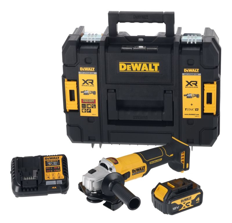 Szlifierka kątowa DeWalt 18 V 125 mm 4,0 Ah