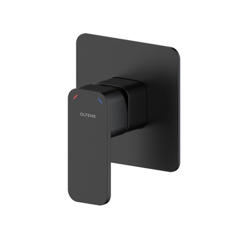 Bateria prysznicowa Oltens Hadsel podtynkowa czarny mat mosiądz jednouchwytowa bez termostatu 1 szt.