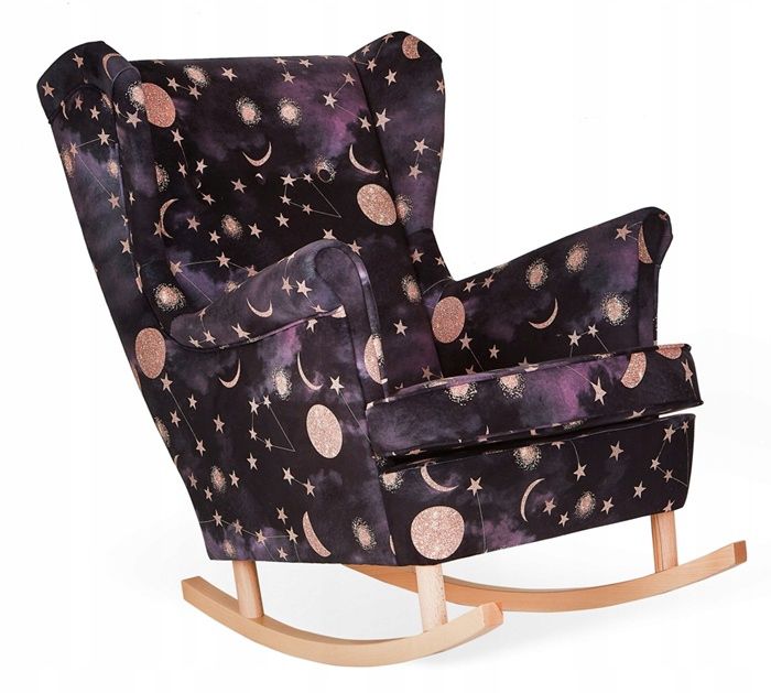 Fotel uszak do salonu bujany Family Meble ARI gwiazdy 1szt