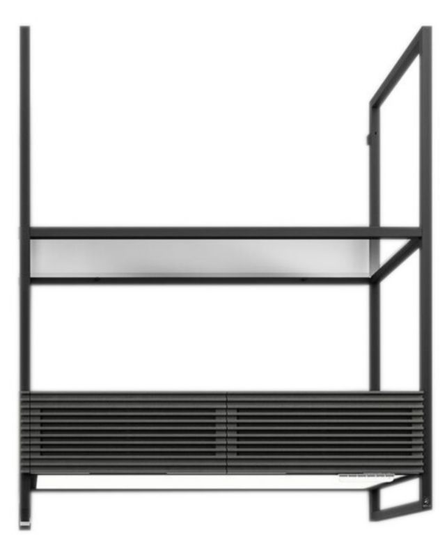Okap ELICA OPEN SUITE BL MAT/F/80 czarny PRF0166703