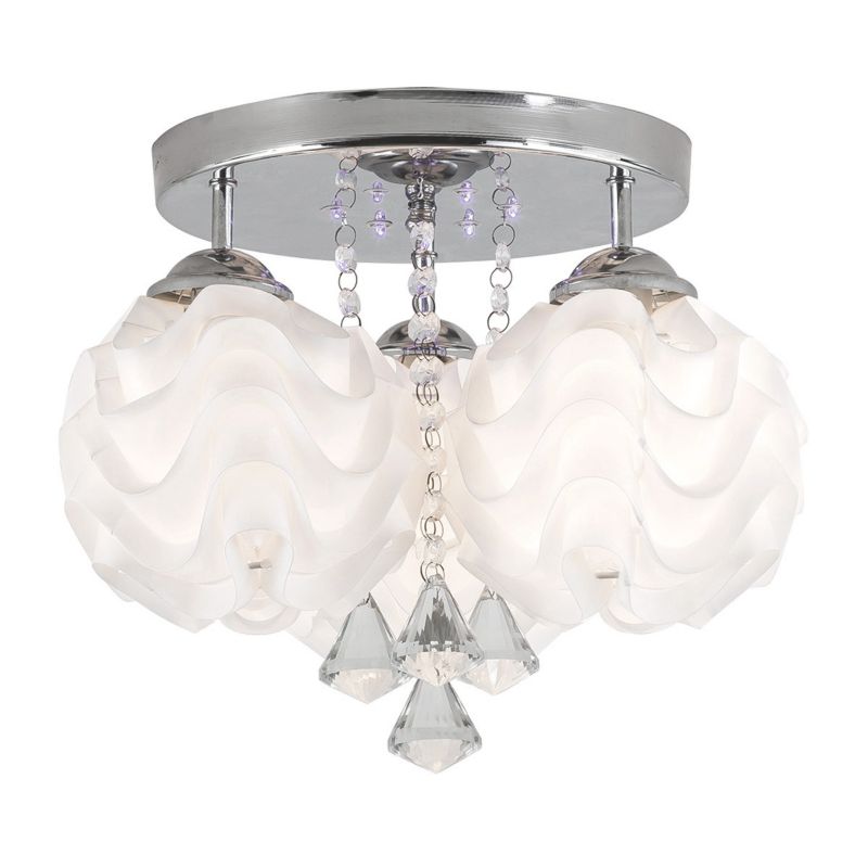 Plafon Light Prestige Sada srebrny 3 x E14 LED 1 szt.