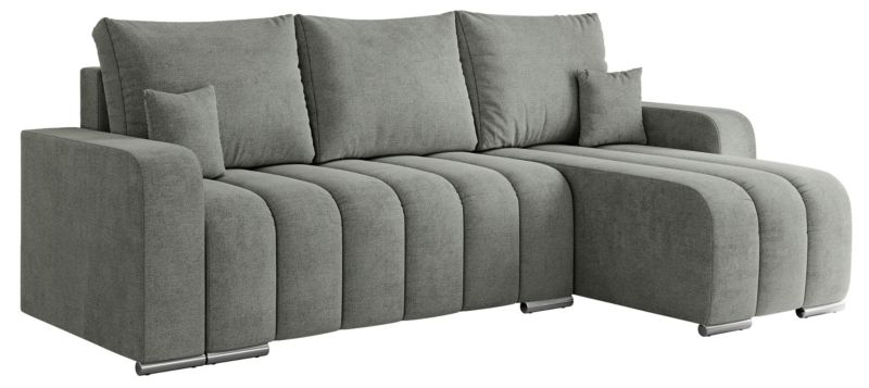 Narożnik MKS Meble KIRASSO L uniwersalny Szary struktura 1szt.