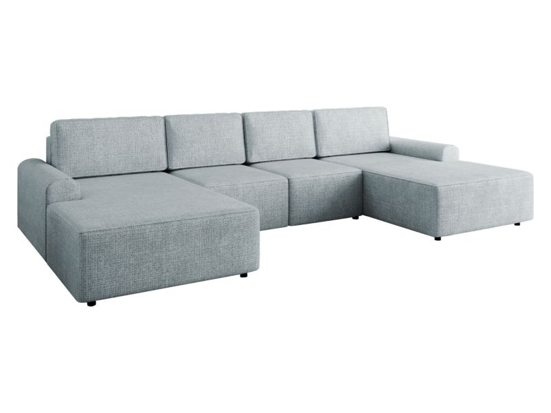 Narożnik MIRJAN 24 z funkcją spania Bella XL szary 1 szt.