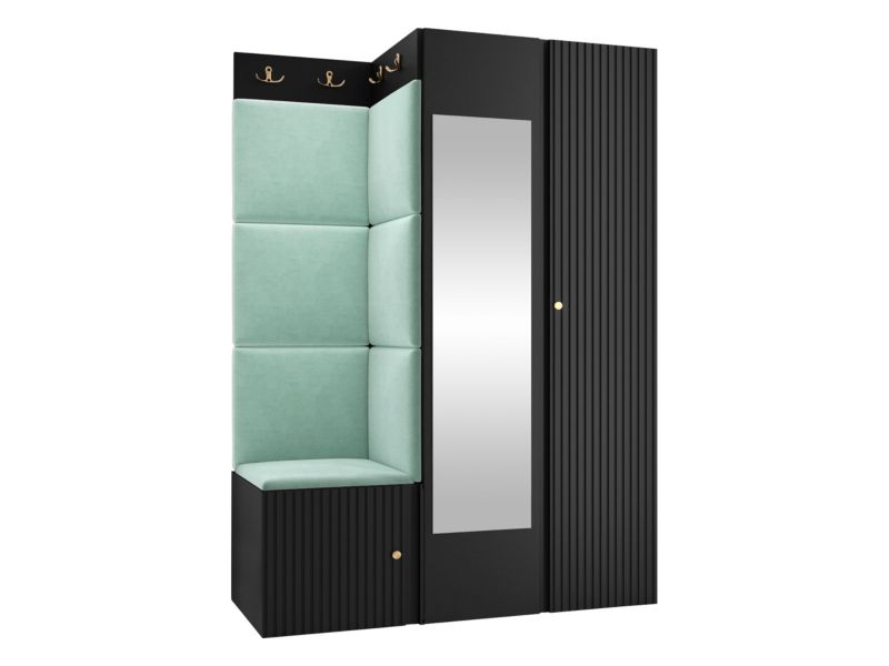 Zestaw MIRJAN 24 Orion Ryfel Slim XXIV czarny + miętowy 1 kpl.