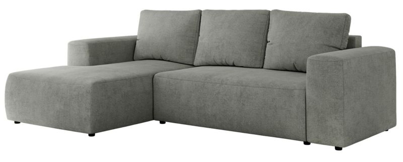 Narożnik MKS Meble TRENTINO L strona lewa Szary struktura 1szt.