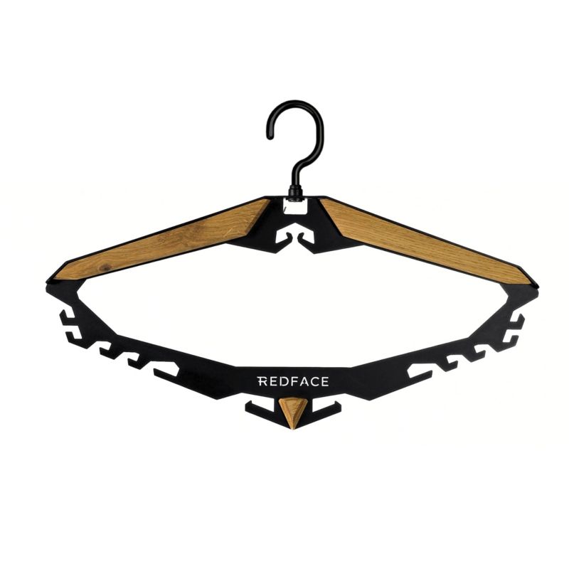 Metalowy wieszak na kask i ubrania motocyklowe Redface ADV 14 haczyków 1 szt.