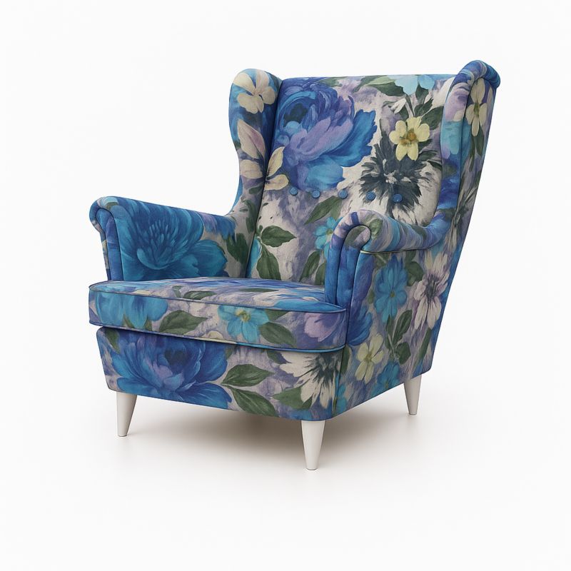 Fotel uszak Sofello kwiatowy 1 szt