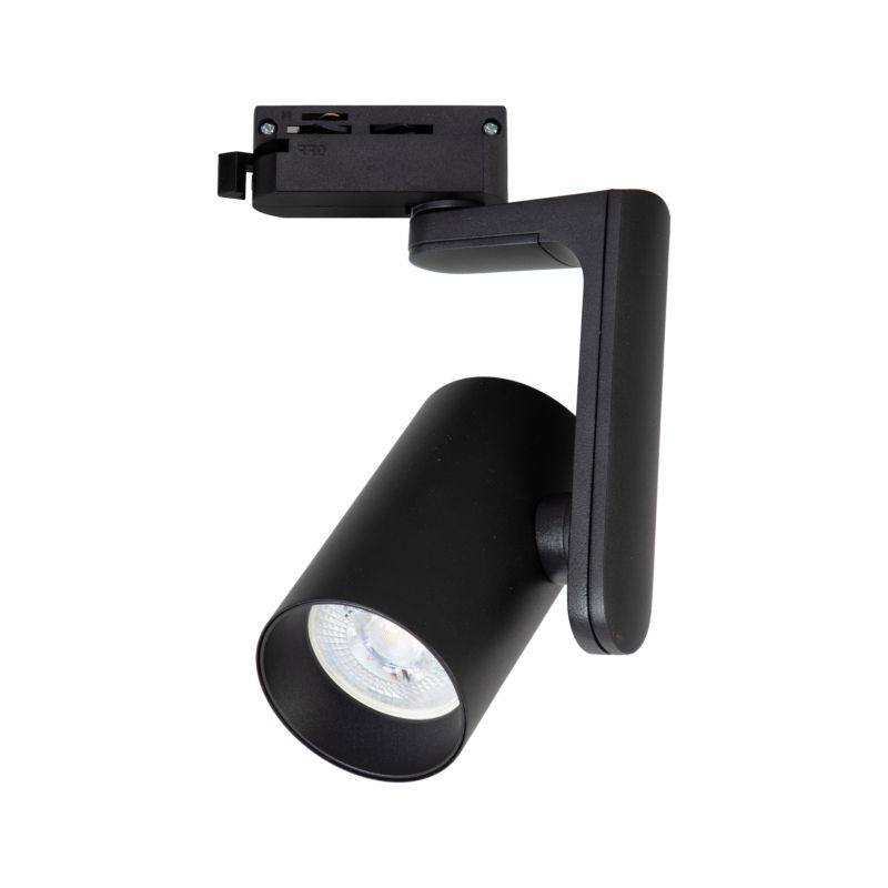 Reflektor szynowy oprawa Milagro Timor Track 1xGU10 1-obwodowy czarny