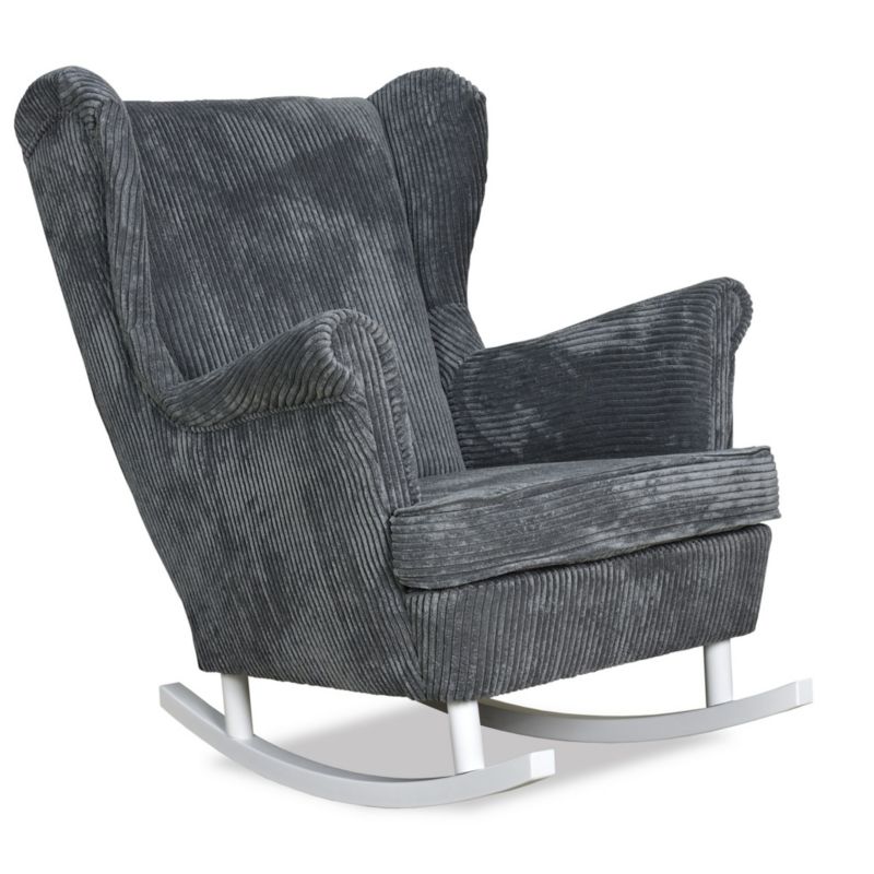 Fotel uszak do salonu bujany Family Meble Bonito szary 1szt