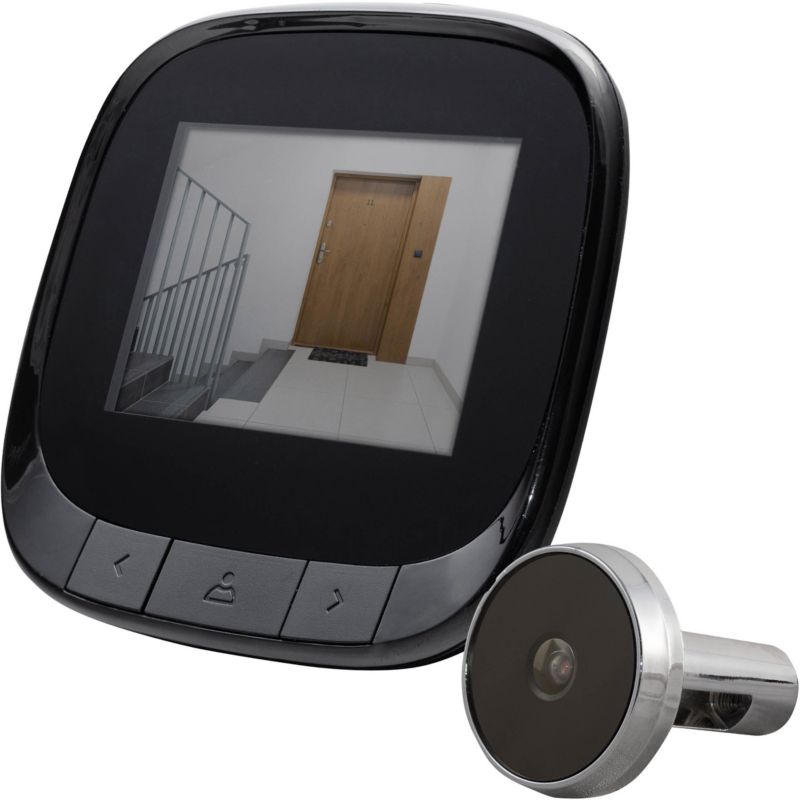 Wizjer cyfrowy Gerda Optic 2,4" czarny