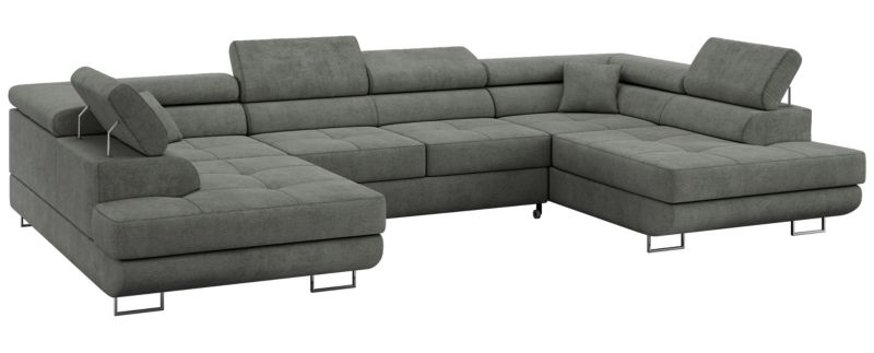 Narożnik MKS Meble GUSTAW U uniwersalny Szary struktura 1szt.