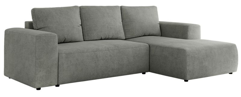 Narożnik MKS Meble TRENTINO L strona prawa Szary struktura 1szt.