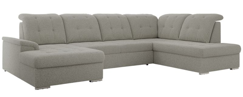 Narożnik MKS Meble MADRITO U strona prawa Szary boucle 1szt.