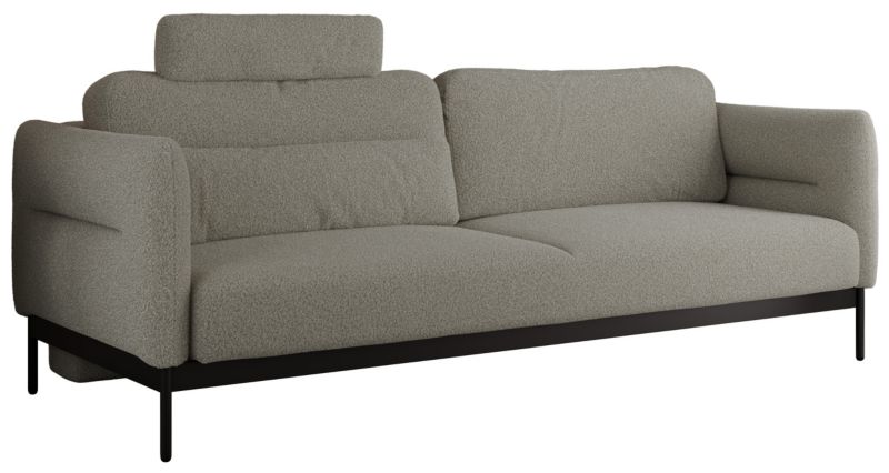 Sofa MKS Meble SALENTO szary boucle 1szt.
