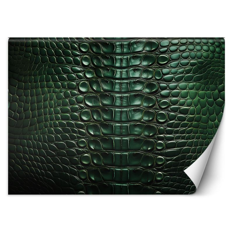 Fototapeta Feeby Zielona skóra węża 150x105 1 szt