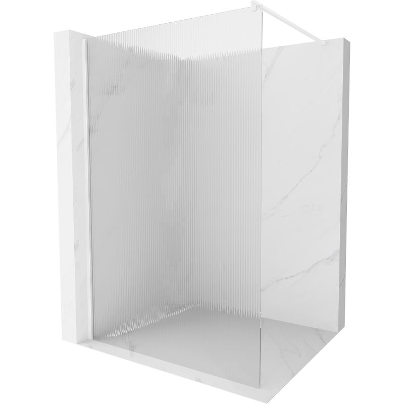 Ścianka prysznicowa Mexen Kioto biała 130x200cm 800-130-101-20-09 1 szt.