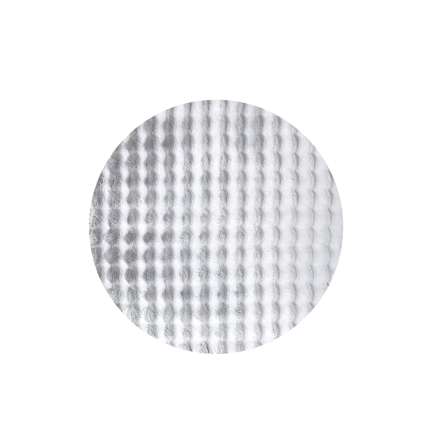 Indavo Dywan RABBIT BUBBLE śr. 120 cm srebrzysty