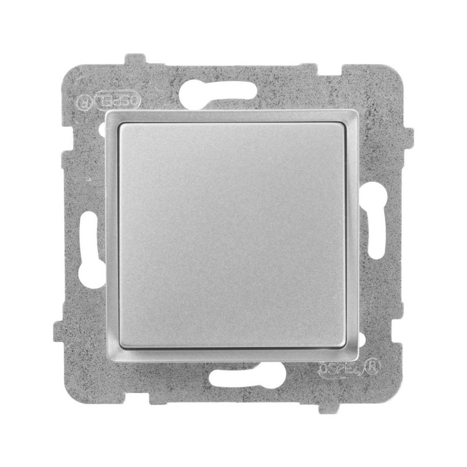 Łącznik Rosa 1-biegunowy srebro