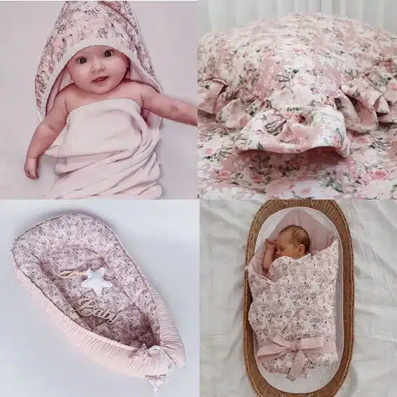 Zestaw wyprawkowy Dusty Rose BW