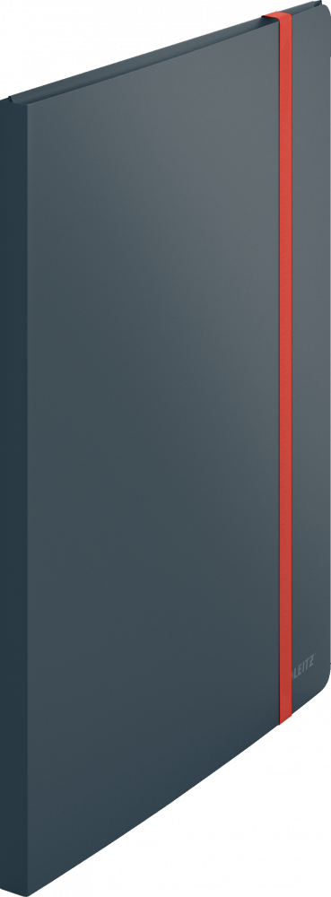 Album ofertowy poszerzony Leitz Cosy, A4, 20 koszulek, szary