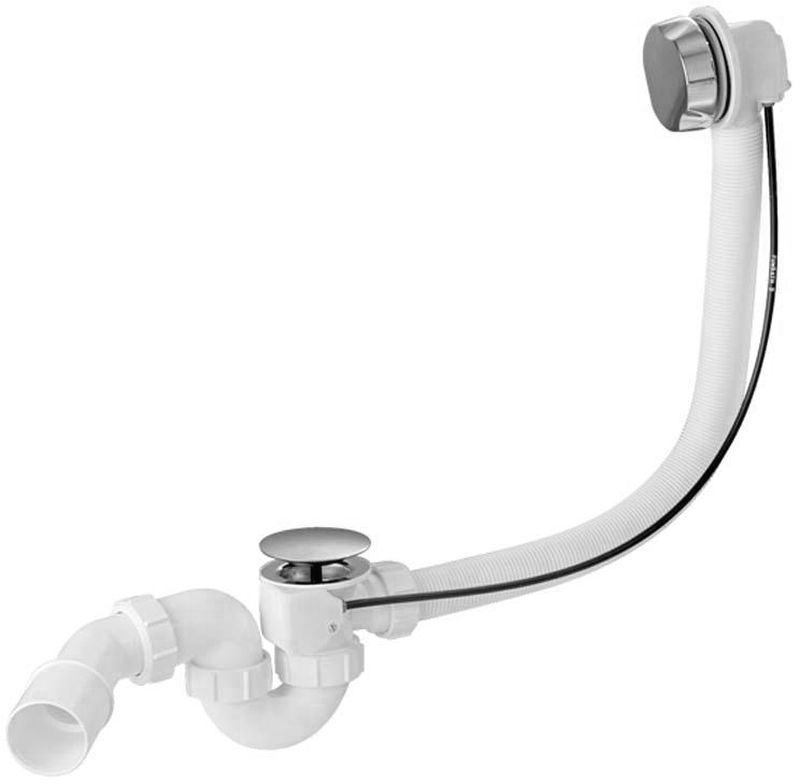 McAlpine zestaw odpływowo-przelewowy do wanny i głębokiego brodzika brąz antyczny HC31M-S2-1M-AB