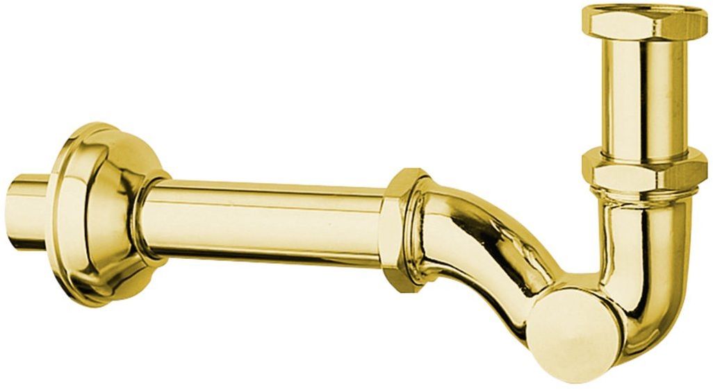 Sapho syfon do bidetu złoty 9605