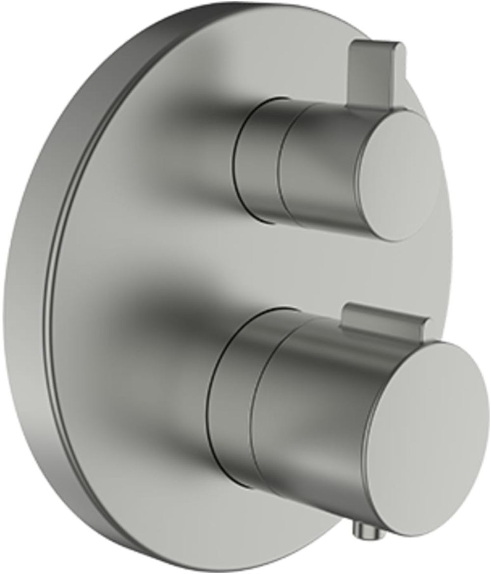 Laufen City Therm bateria wannowo-prysznicowa podtynkowa inox HF905475423000