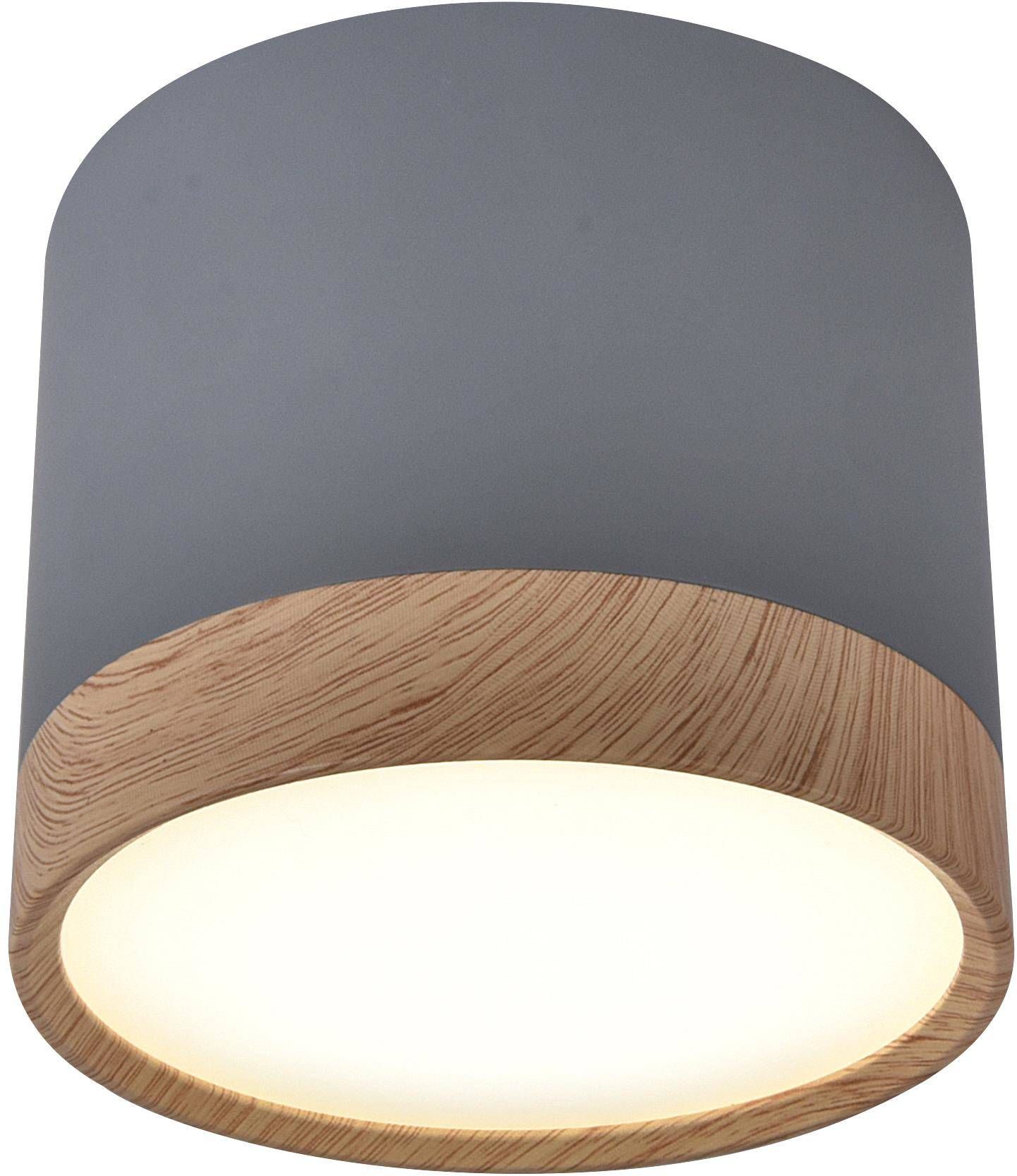 Candellux Tuba lampa podsufitowa 1x9W szary 2275925 - Wysyłka w 24h