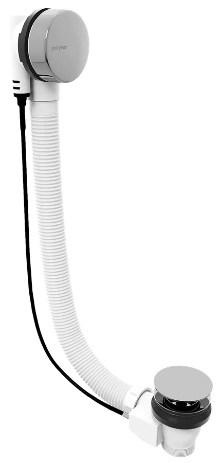 Polysan syfon do wanny chrom 71852