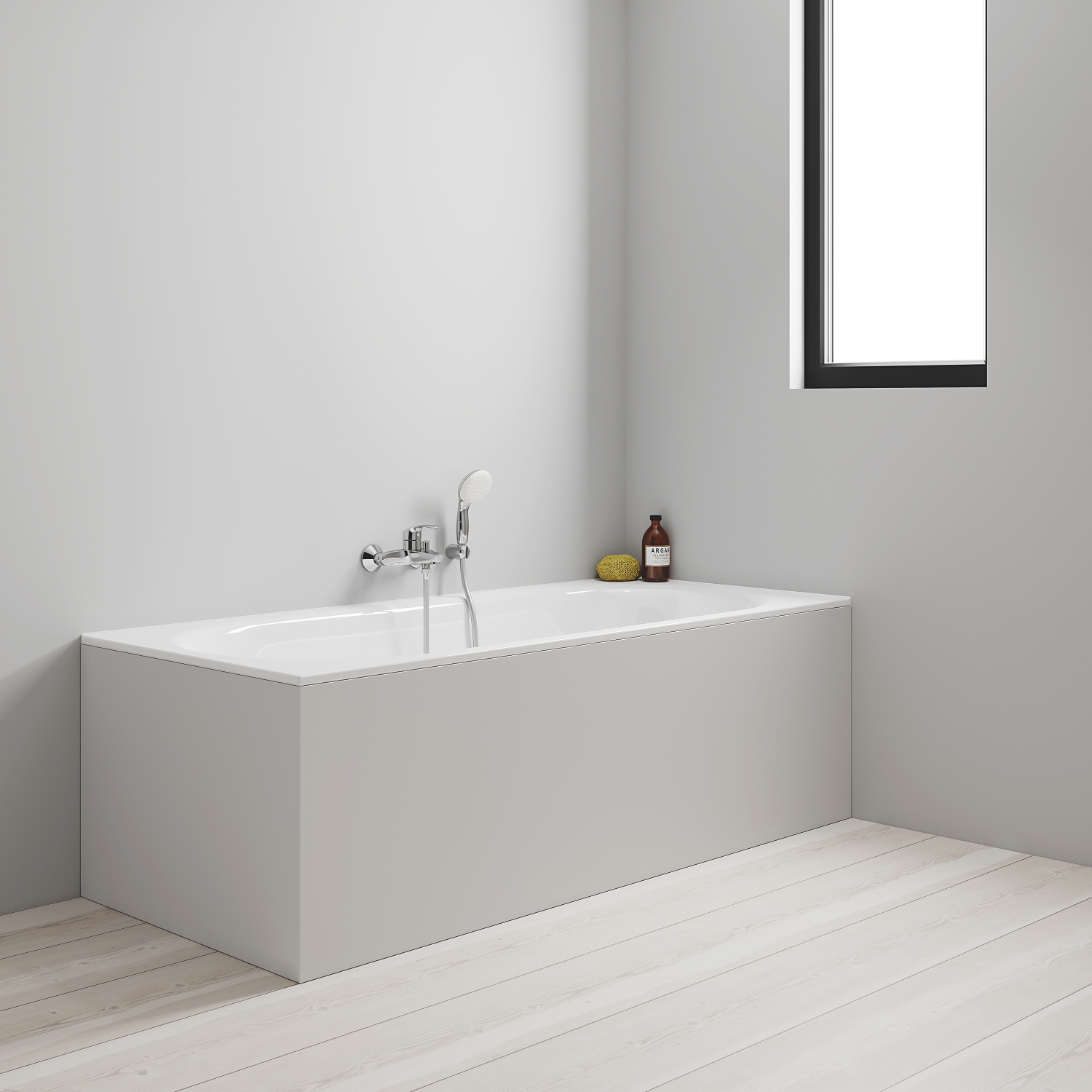 Grohe Eurosmart bateria wannowo-prysznicowa ścienna chrom 3330220A - Wysyłka w 24h