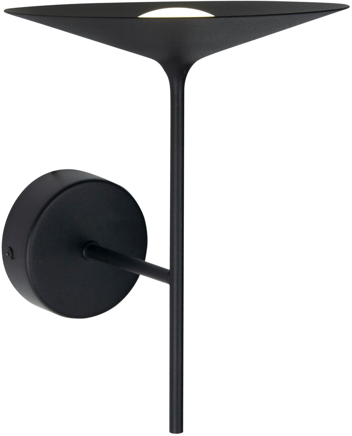 MaxLight Hana kinkiet 1x6W czarny W0303