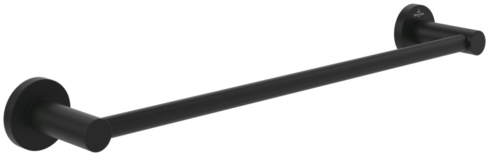 Villeroy & Boch Elements Tender drążek na ręcznik czarny TVA151001000K5