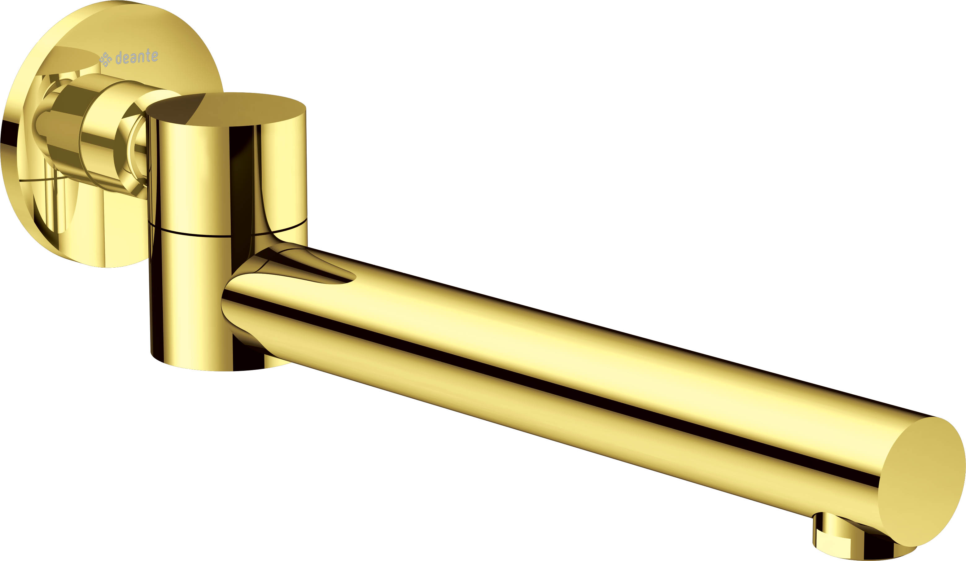 Deante Cascada wylewka wannowa złoty NACZ87K