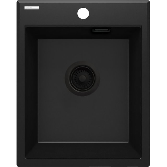 DEANTE Zlewozmywak granitowy ERIDAN nero 1-komorowy ZQE_N104
