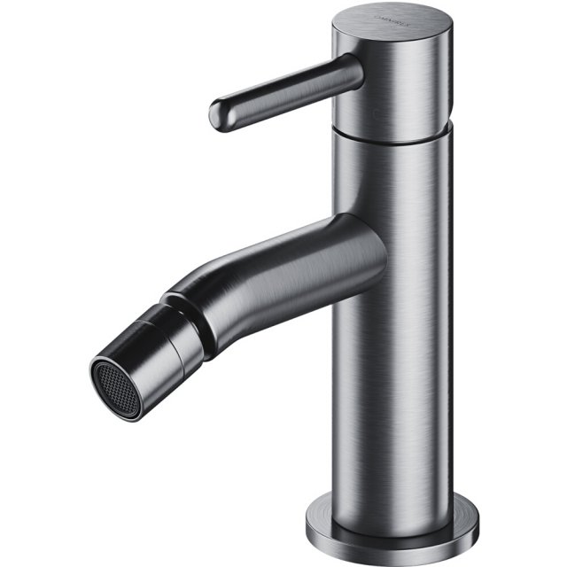 OMNIRES Bateria bidetowa Y stojąca nikiel szczotkowany Y1220NI