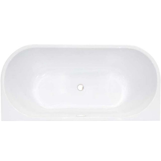 BESCO Wanna wolnostojąca przyścienna VICA NEW 170 z syfonem klik-klak