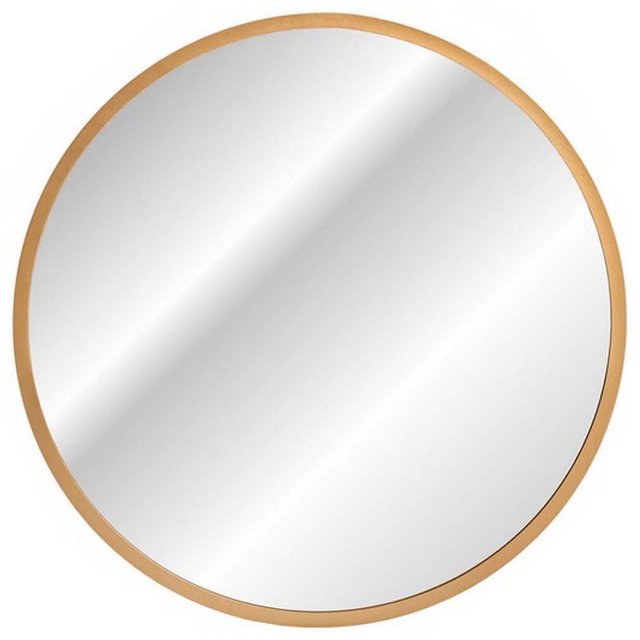 COMAD Lustro w ramie HESTIA LED 80 złoty