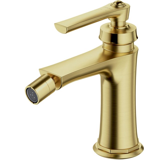 OMNIRES Bateria bidetowa stojąca ARMANCE mosiądz szczotkowany AM5220B