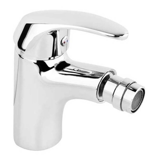 KFA Bateria bidetowa stojąca KRZEM spust mechaniczny chrom 4217-015-0