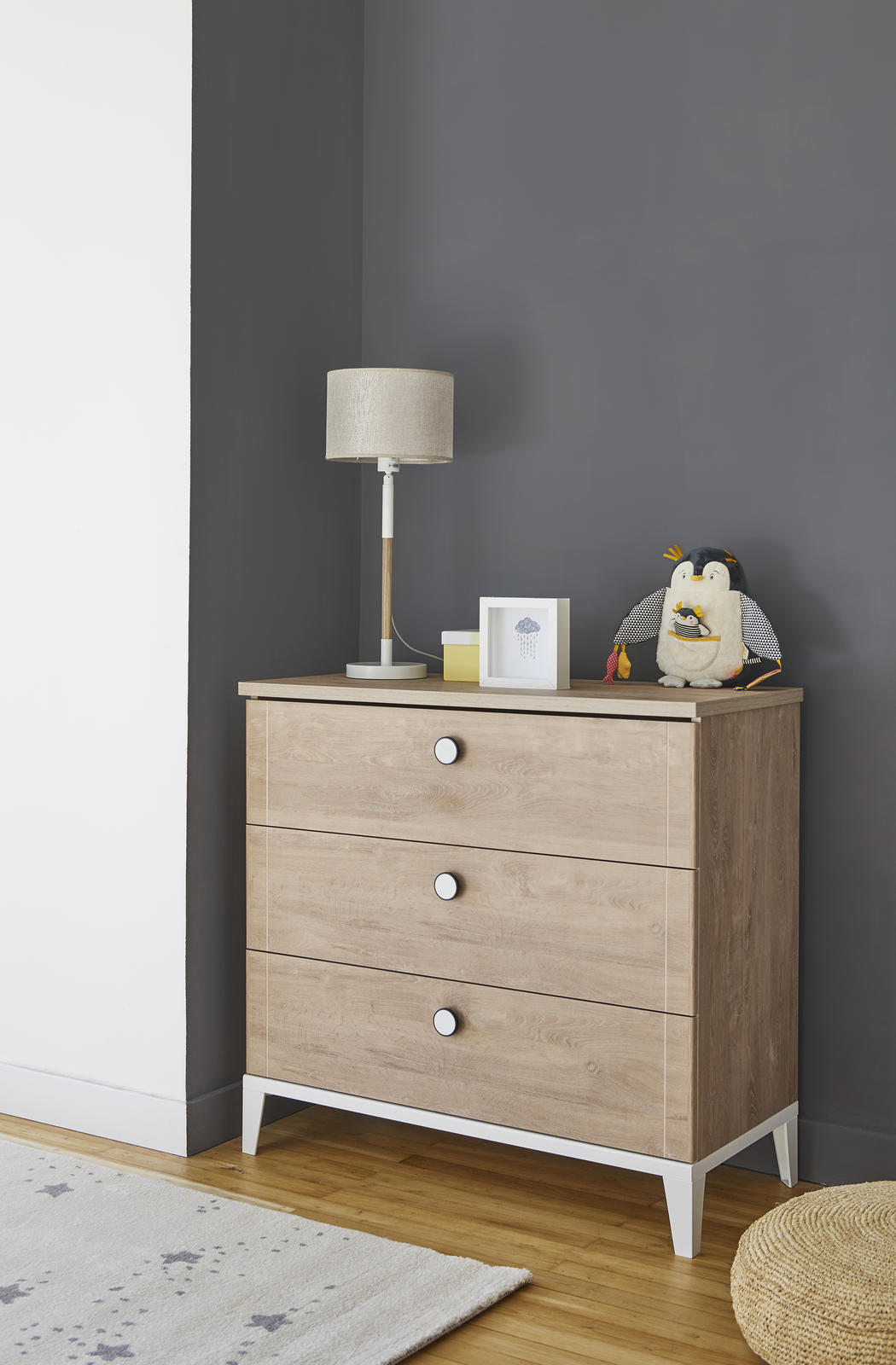 Designerska komoda dziecięca Marcel