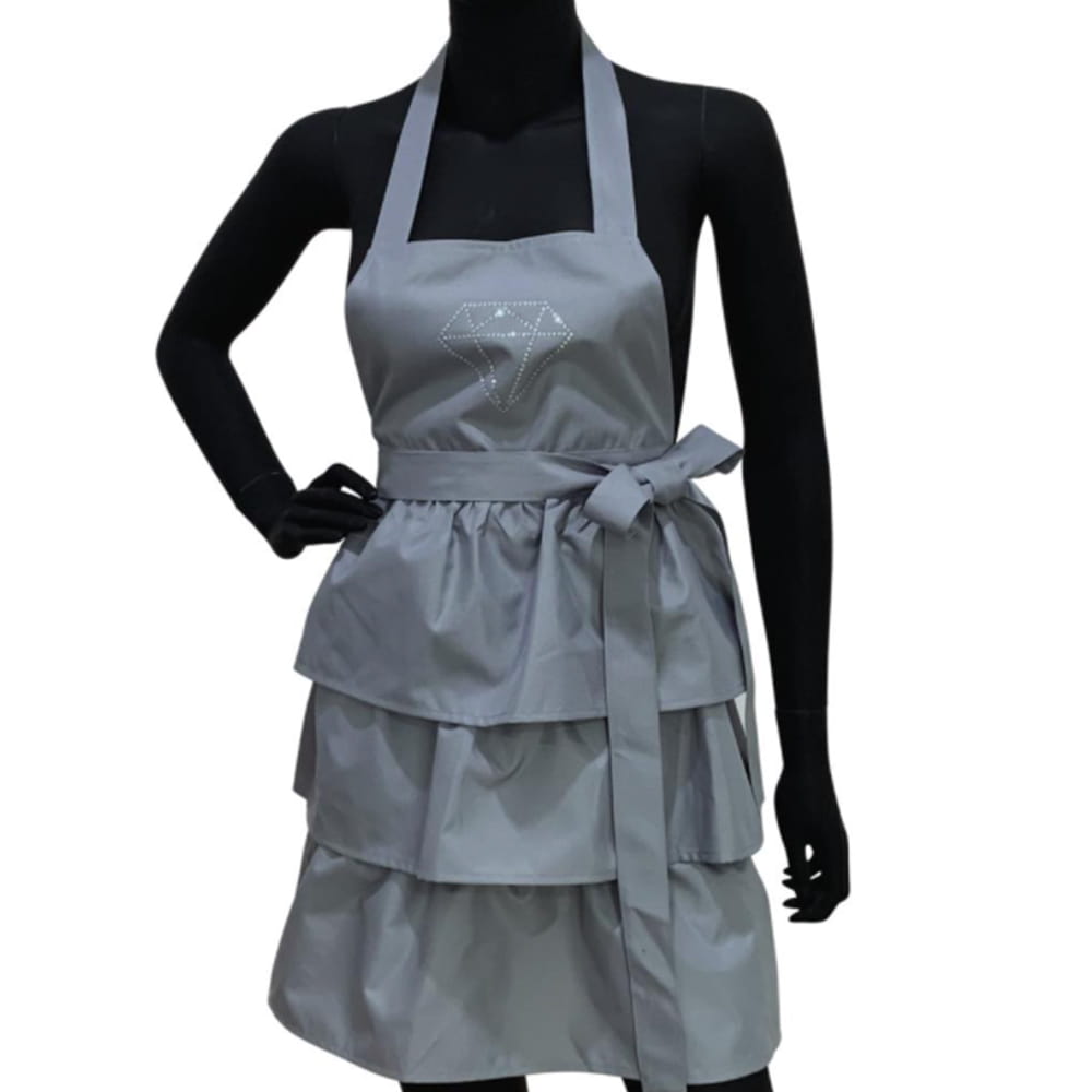 Fartuszek kosmetyczny Diamond Dance Grey