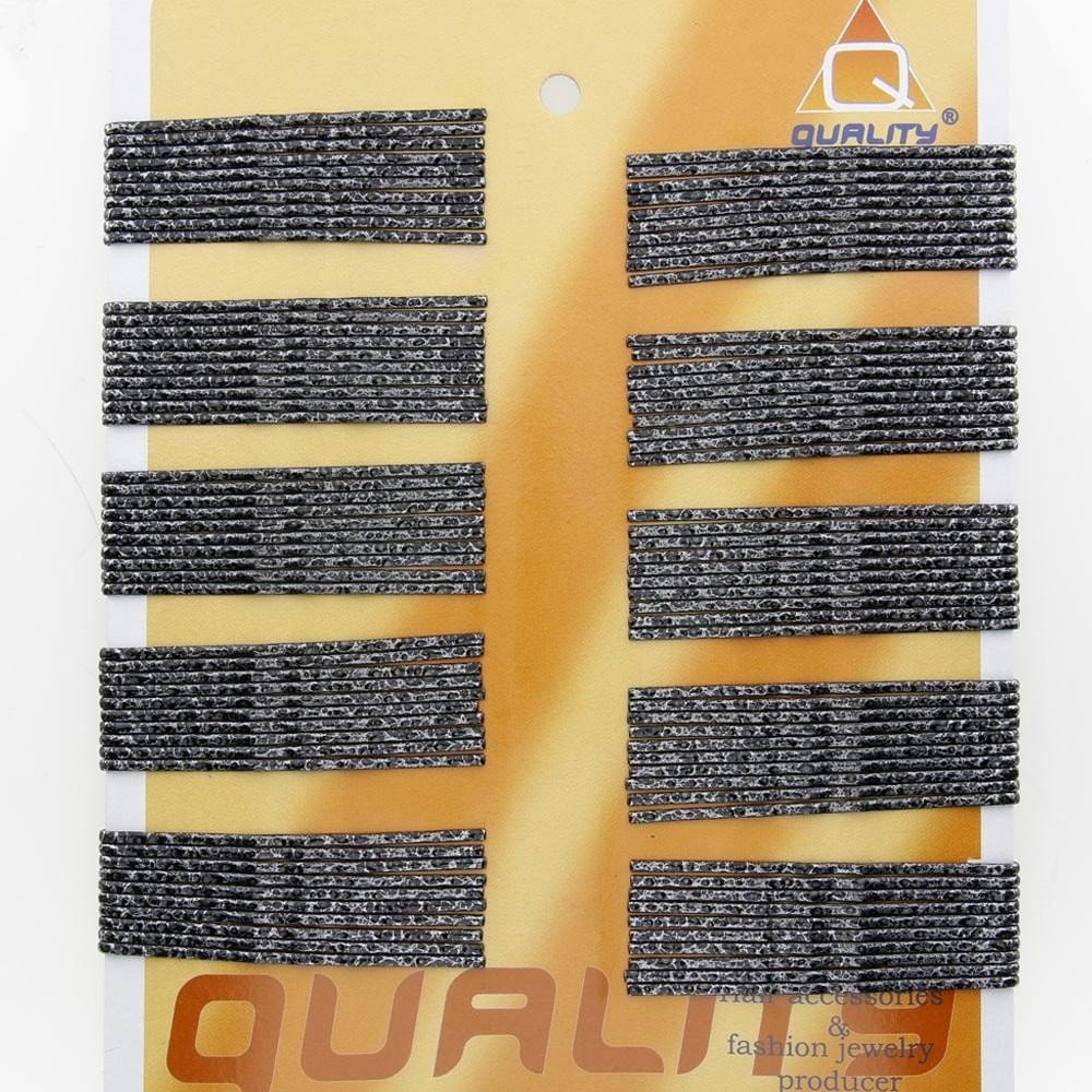 Wsuwki do włosów antyczne srebro 5,5cm 100 szt