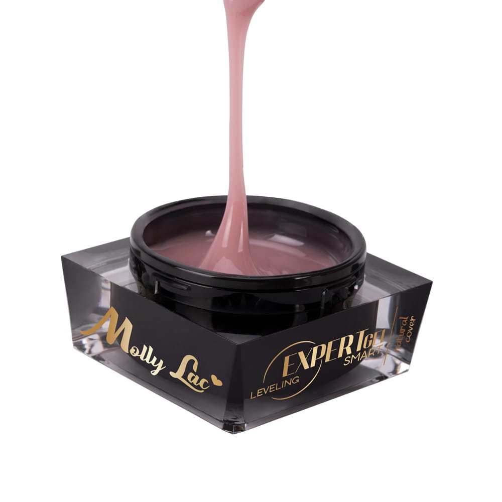 Żel budujący do paznokci Expert Gel Smart natural cover by Monika Mielniczuk MollyLac HEMA/Di-HEMA Free 15 g