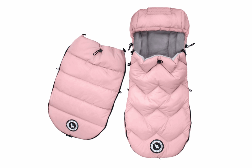 Cottonmoose Śpiworek Arctic od 0 do 24 -36 m-cy-Pudrowo-Różowe