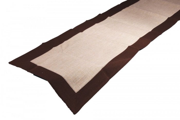 Obrus Kalabria 1772 140x300 prostokat Kolor: beżowy