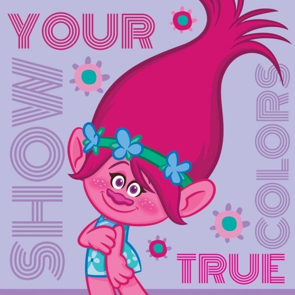 Ręcznik magiczny 30x30 wz. Trolle 038