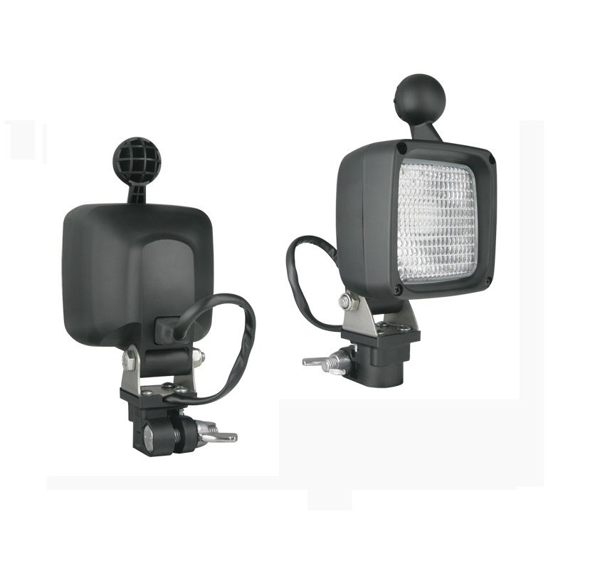 Halogenowa lampa robocza z uchwytem CAR1 i złączem AMP Faston H3 24V LKR5.27470 Wesem