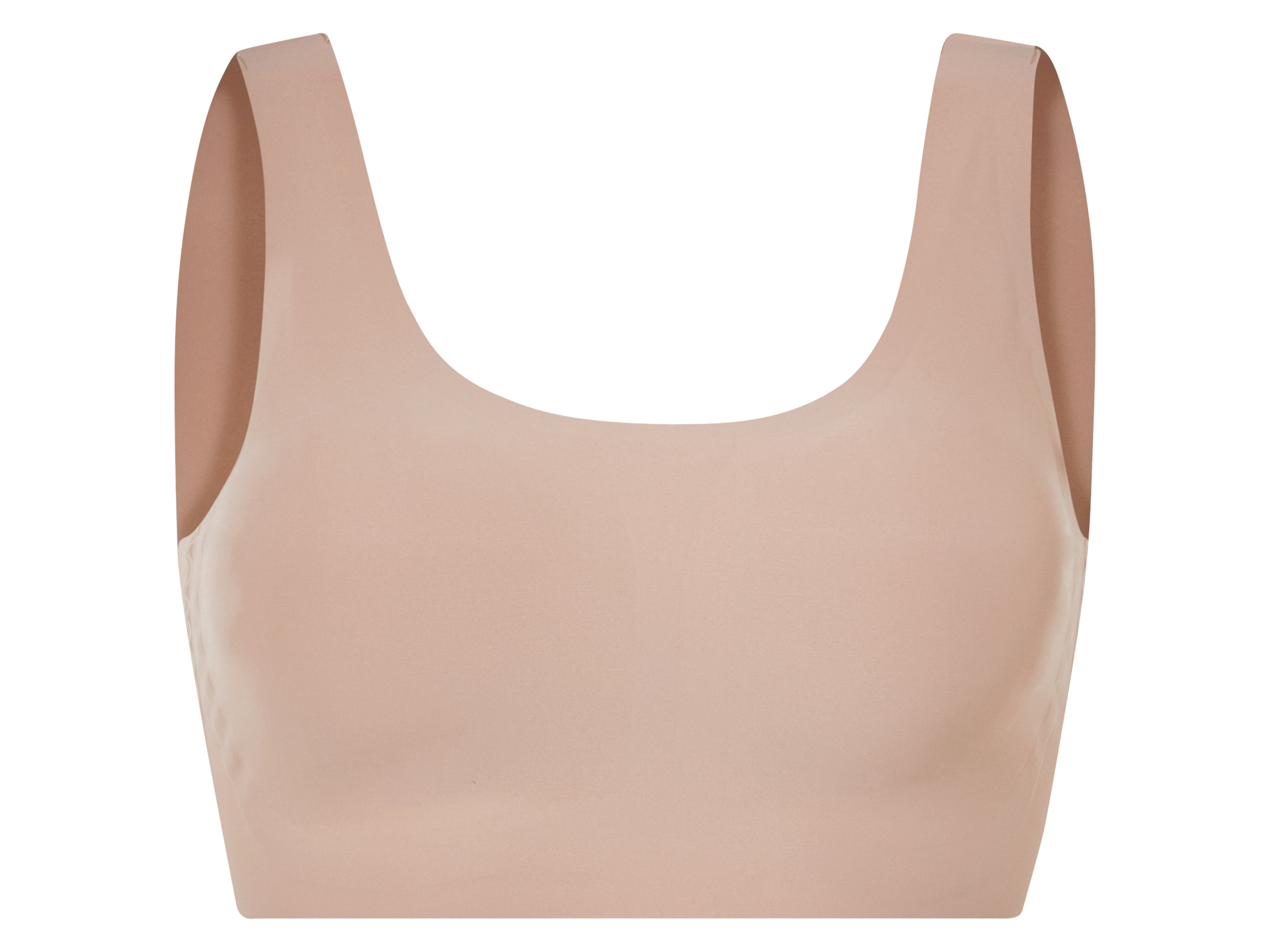esmara Biustonosz damski bezszwowy Beżowy, S36/38
